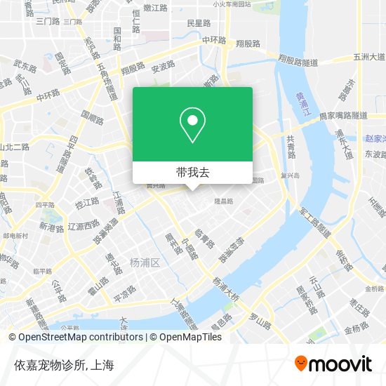 依嘉宠物诊所地图