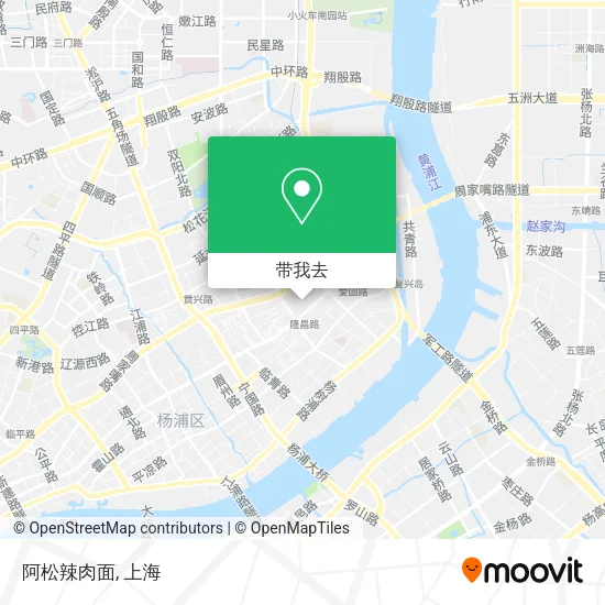 阿松辣肉面地图
