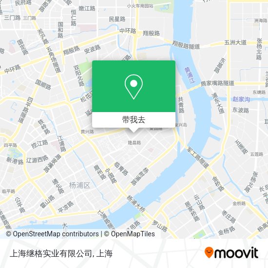 上海继格实业有限公司地图