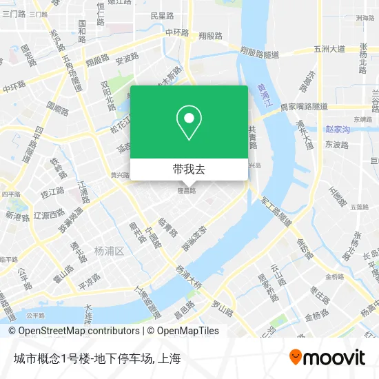 城市概念1号楼-地下停车场地图
