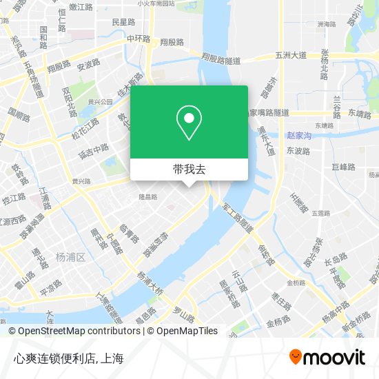 心爽连锁便利店地图