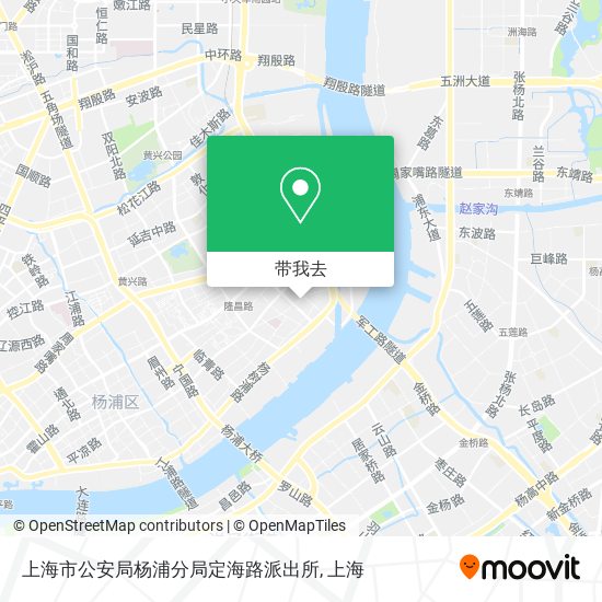 上海市公安局杨浦分局定海路派出所地图