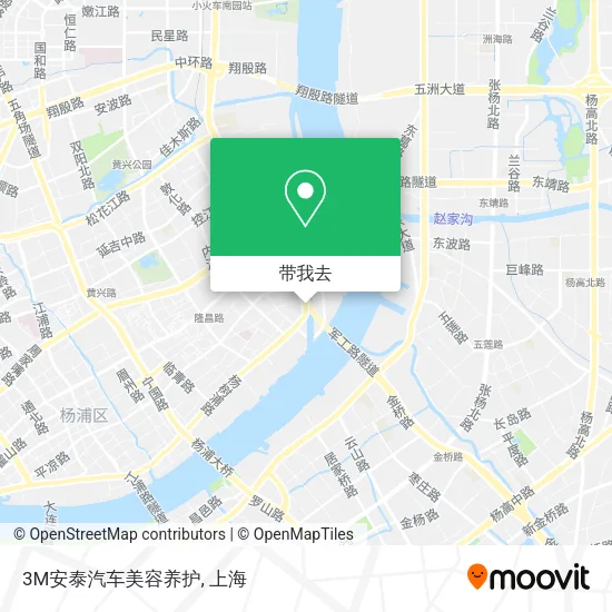 3M安泰汽车美容养护地图
