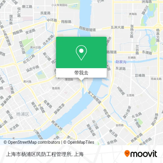 上海市杨浦区民防工程管理所地图