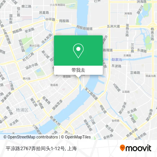 平凉路2767弄拾间头1-12号地图