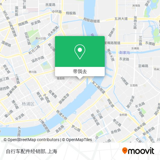 自行车配件经销部地图