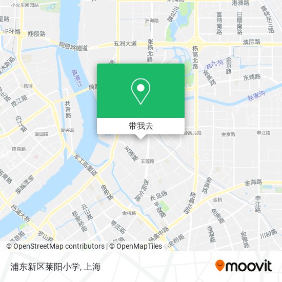 浦东新区莱阳小学地图