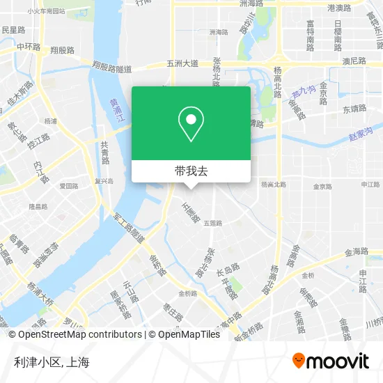 利津小区地图