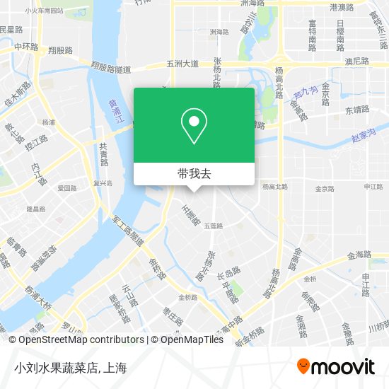 小刘水果蔬菜店地图