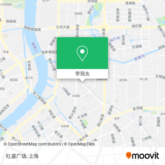红盛广场地图