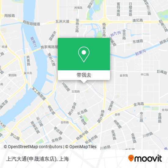 上汽大通(申晟浦东店)地图