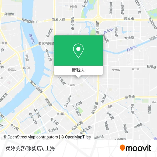 柔婷美容(张扬店)地图