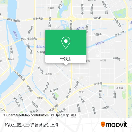 鸿联生煎大王(归昌路店)地图