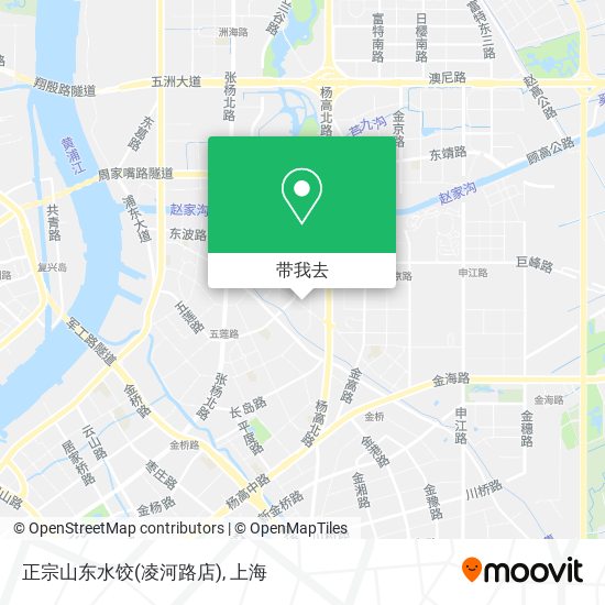 正宗山东水饺(凌河路店)地图