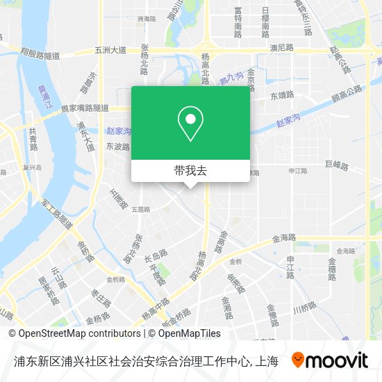 浦东新区浦兴社区社会治安综合治理工作中心地图