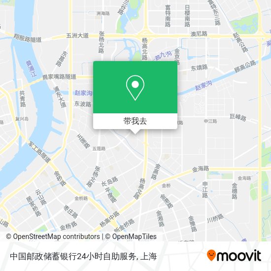 中国邮政储蓄银行24小时自助服务地图