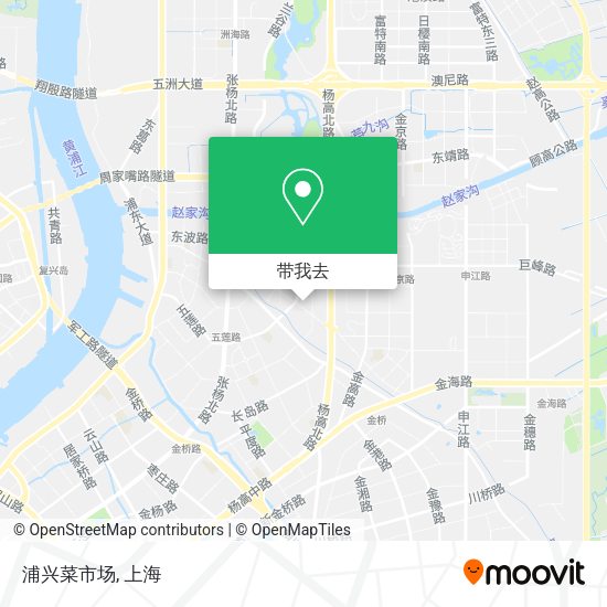 浦兴菜市场地图