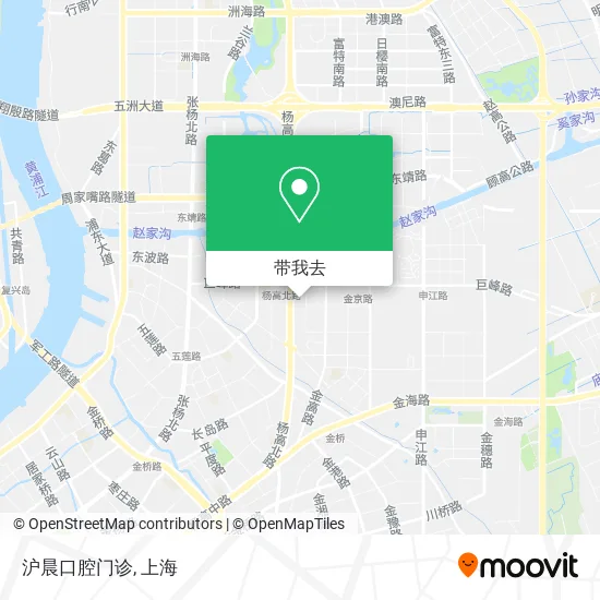 沪晨口腔门诊地图