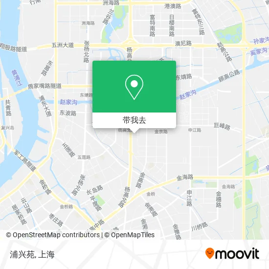 浦兴苑地图