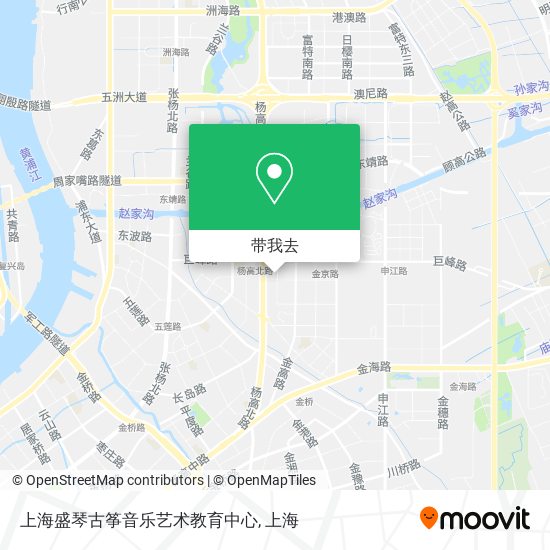 上海盛琴古筝音乐艺术教育中心地图