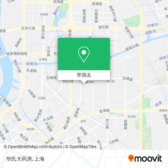 华氏大药房地图
