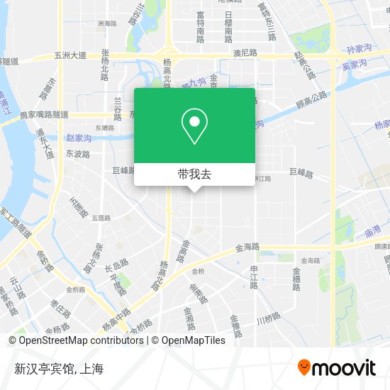 新汉亭宾馆地图