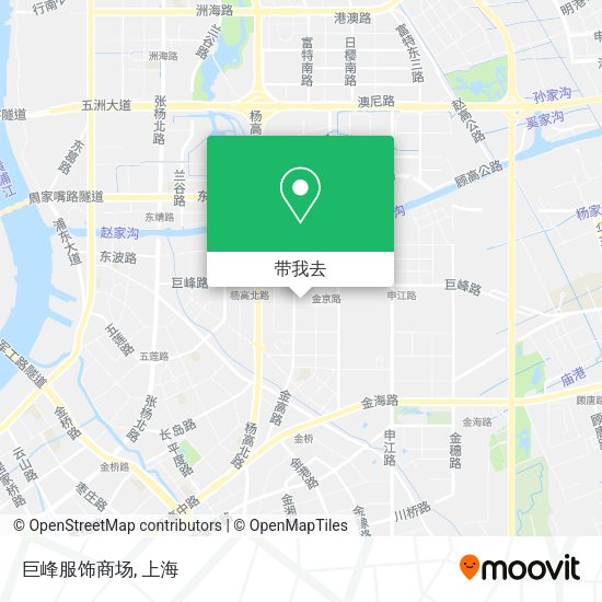 巨峰服饰商场地图
