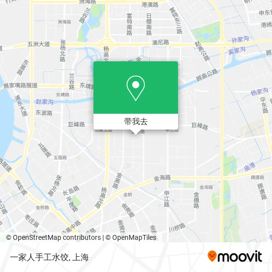 一家人手工水饺地图