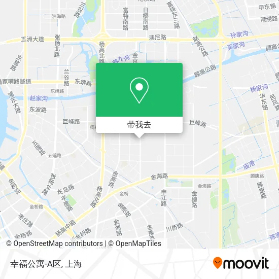 幸福公寓-A区地图