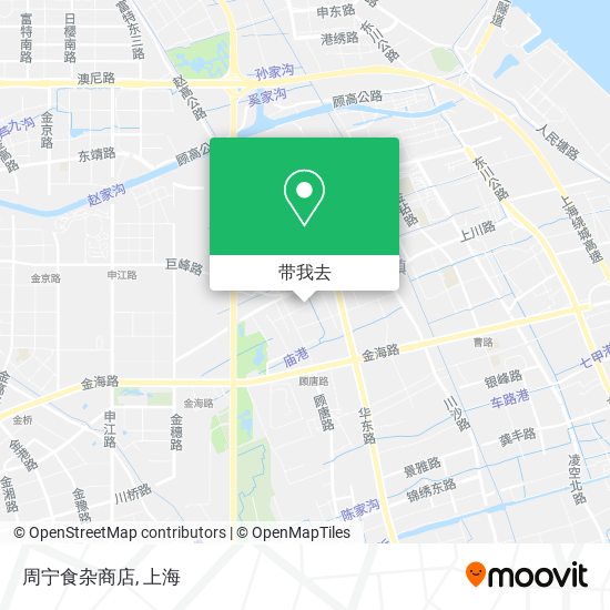 周宁食杂商店地图