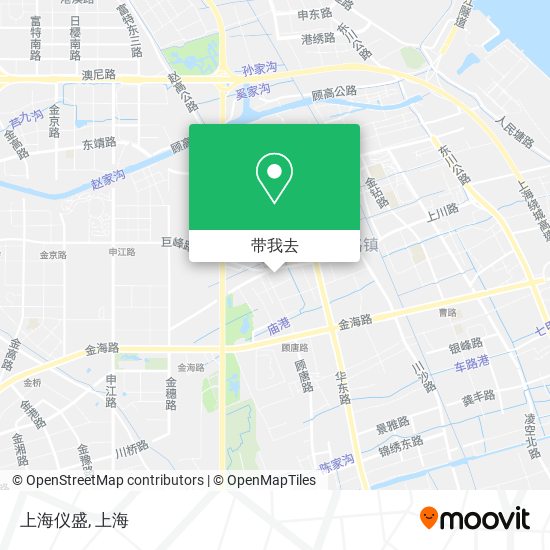 上海仪盛地图