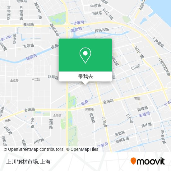 上川钢材市场地图