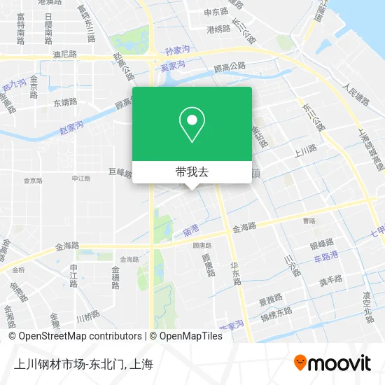 上川钢材市场-东北门地图