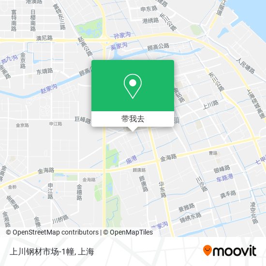 上川钢材市场-1幢地图