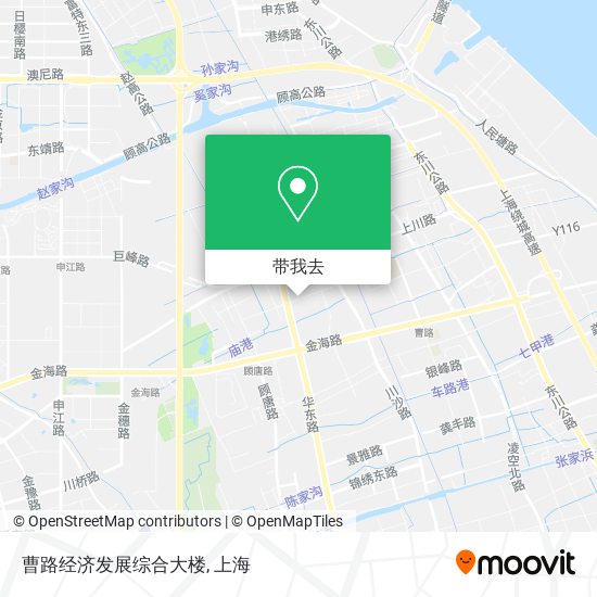 曹路经济发展综合大楼地图