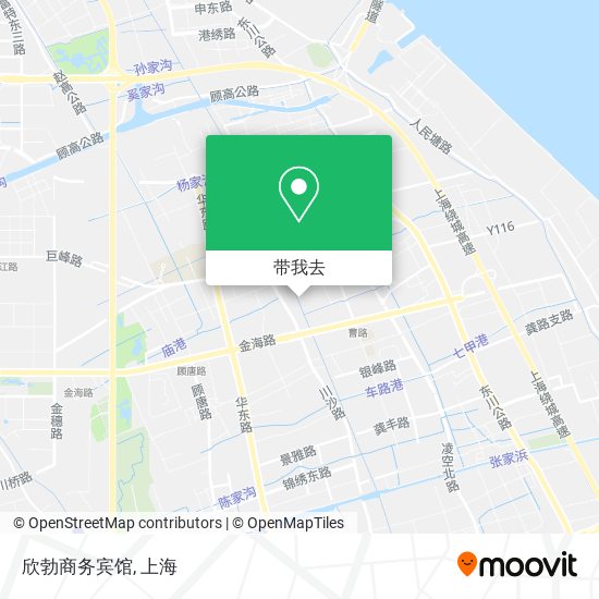 欣勃商务宾馆地图