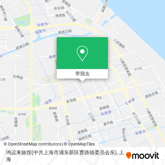 鸿运来旅馆(中共上海市浦东新区曹路镇委员会东)地图