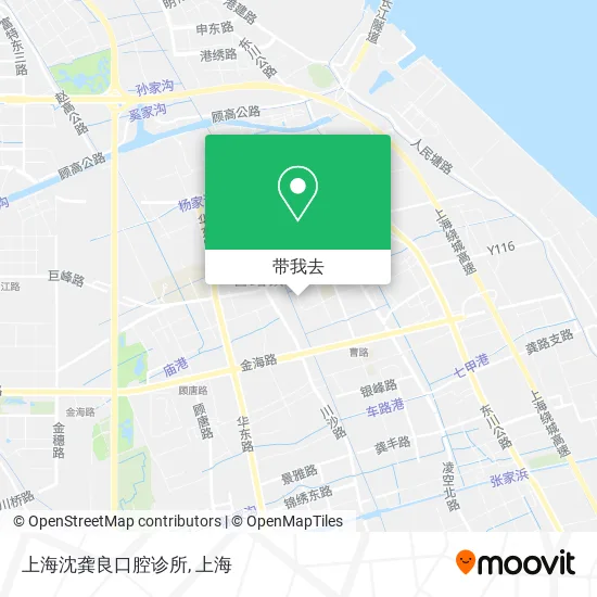 上海沈龚良口腔诊所地图