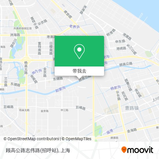 顾高公路志伟路(招呼站)地图