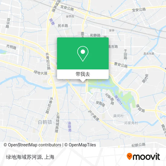 绿地海域苏河源地图