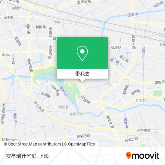 安亭瑞仕华庭地图
