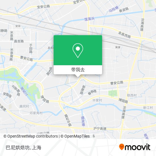 巴尼烘焙坊地图