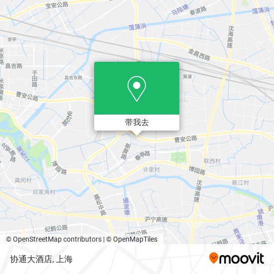 协通大酒店地图