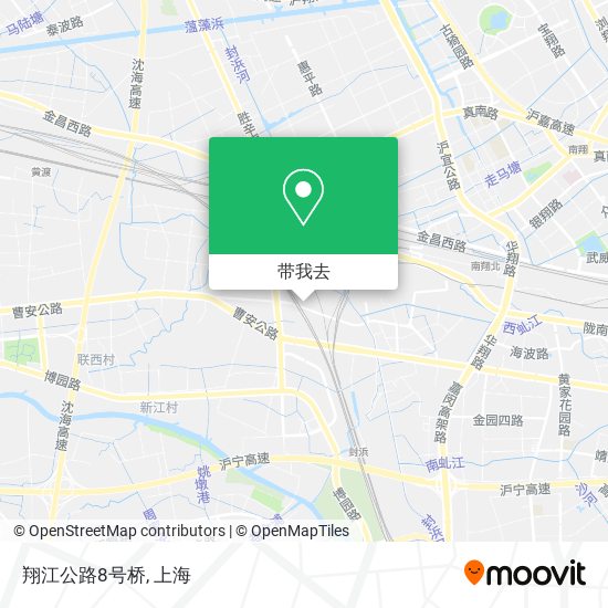 翔江公路8号桥地图