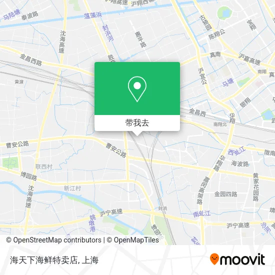 海天下海鲜特卖店地图