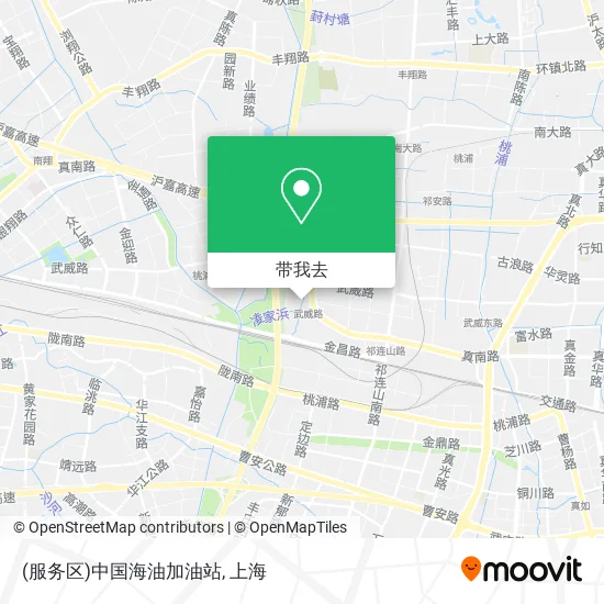 (服务区)中国海油加油站地图