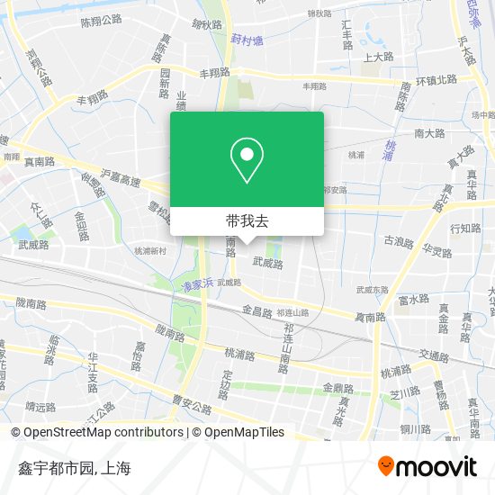 鑫宇都市园地图