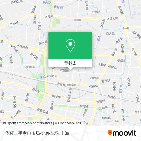 华环二手家电市场-北停车场地图