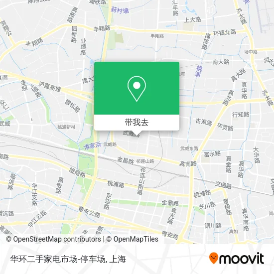 华环二手家电市场-停车场地图