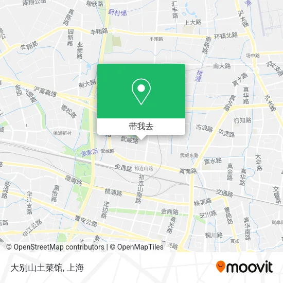 大别山土菜馆地图